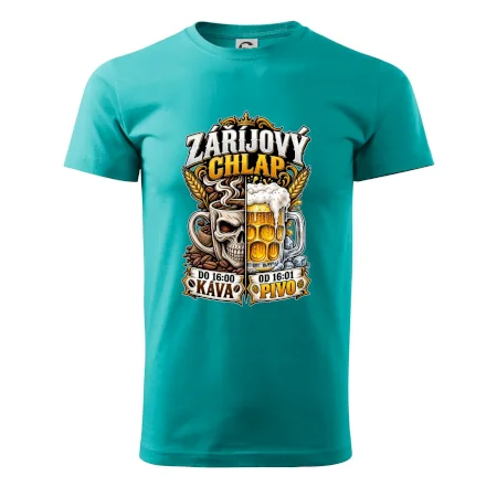 Záříjový chlap -  do 16 káva  od 16 pivo