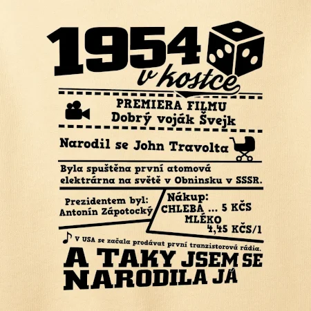 1954 v kostce