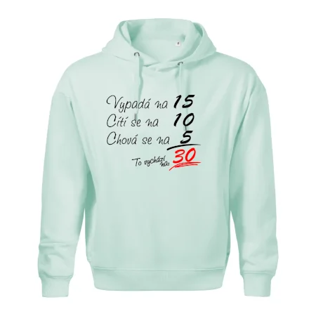 Vypadá, cítí se, chová se - 30 let