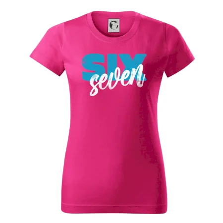 Six seven - písmo