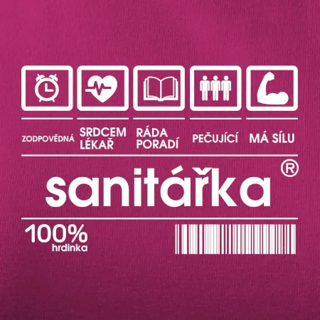 Čárový kód sanitářka