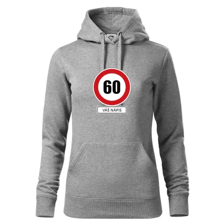 Dopravní značka - rychlost 60 - váš nápis