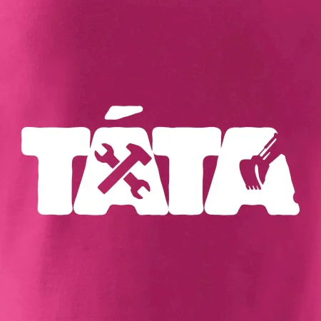 Táta nápis - bagrista