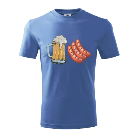 Pivo a klobása