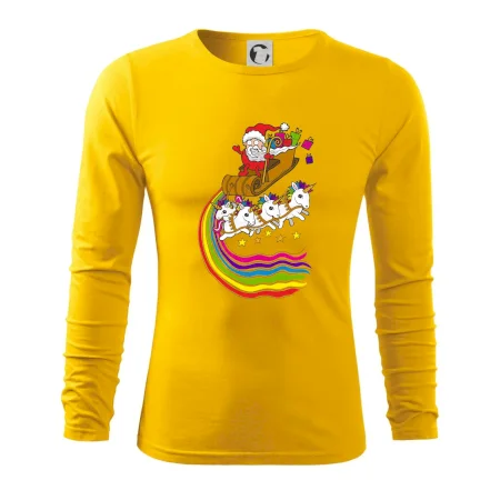 Santa a jednorožci (Pecka design)