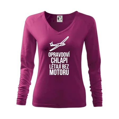 Opravdovi chlapi létají bez motoru