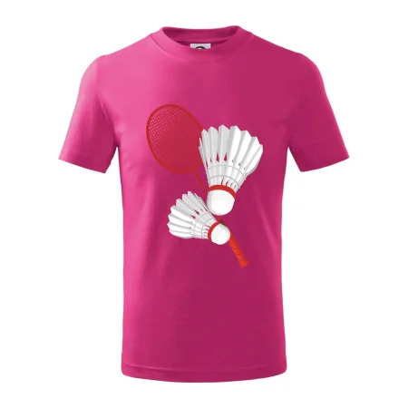 Badminton - pálka a košík