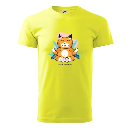 Kočka - mistr v meditaci (Pecka design)