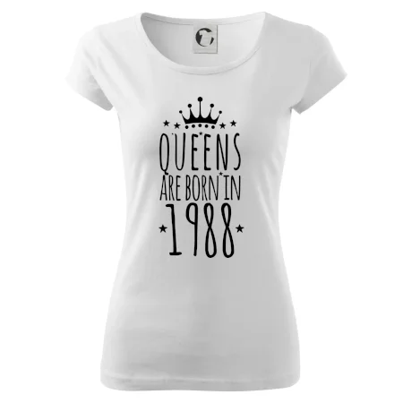 Queens are born in 1988