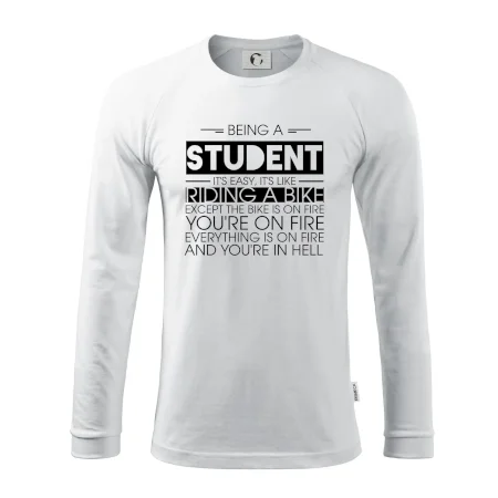 Being a student - bike