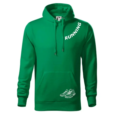 Running nápis šikmo