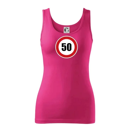 Dopravní značka - omezení rychlosti 50