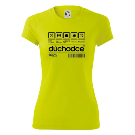 Čárový kód důchodce