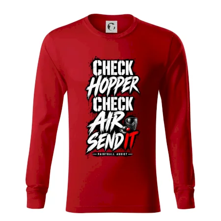 Kontrola zásobníku check hopper air paintball