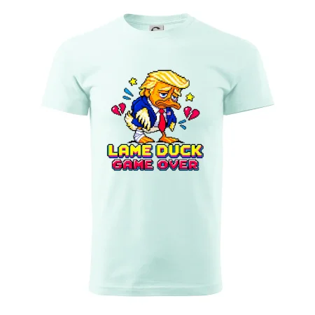 Trump lame duck pixel art game over