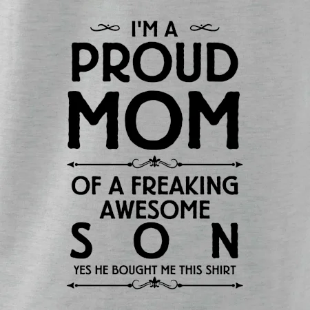 Proud mom SON