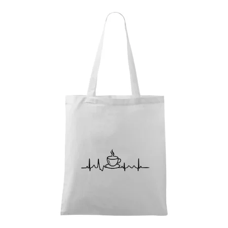 EKG hrnek kávy