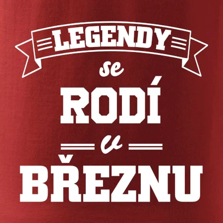 Legendy se rodí v březnu