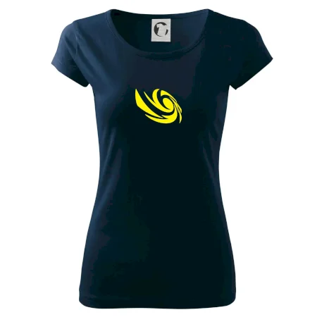 Vortex logo samostatné - žluté