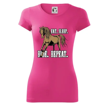 Eat Sleep Ride Repeat Western