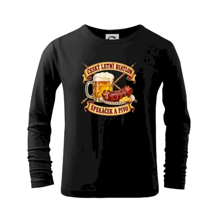 Český letní biatlon špekáček a pivo