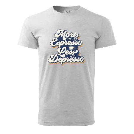 More espresso less depresso
