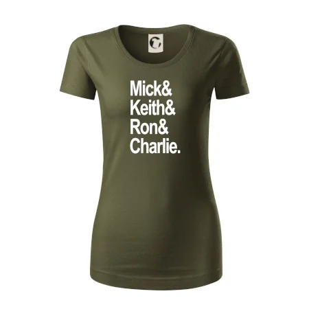 Mick Keith Ron Charlie
