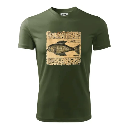 Egyptské hieroglyfy ryba