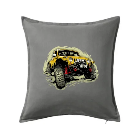 Žlutý offroad s navijákem
