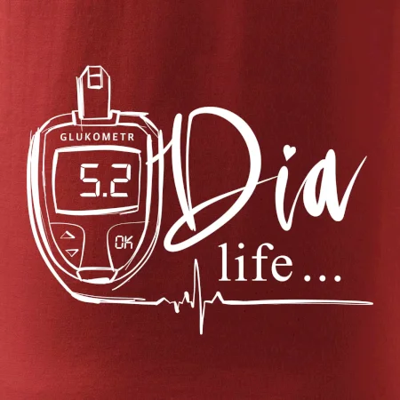 D I A Life - kreslený glukometr