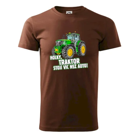 Holky, traktor stojí víc než auto
