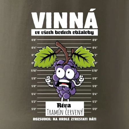 Vinná réva odsouzena Tramín červený