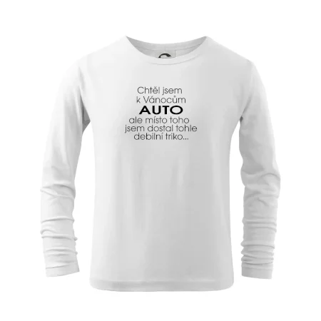 Chtěl jsem k Vánocům auto