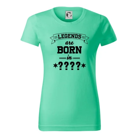 Legends are born in vlastní ročník