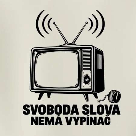 Svoboda slova nemá vypínač retro televize