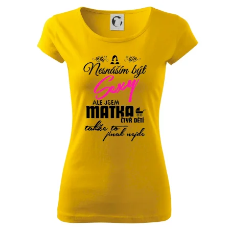 Nesnáším být sexy matka 4 dětí