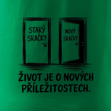 Dveře  - starý sračky - nový sračky