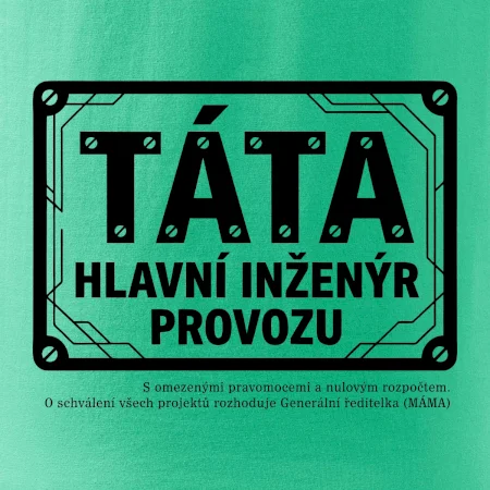 Táta hlavní inženýr provozu