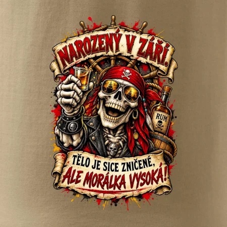 Narozený v září. tělo je sice zničené, ale morálka vysoká!