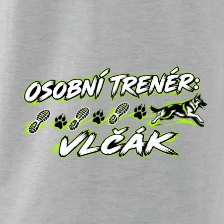 Osobní trenér vlčák - běžecký motiv