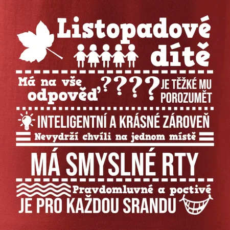 Narozeniny listopad