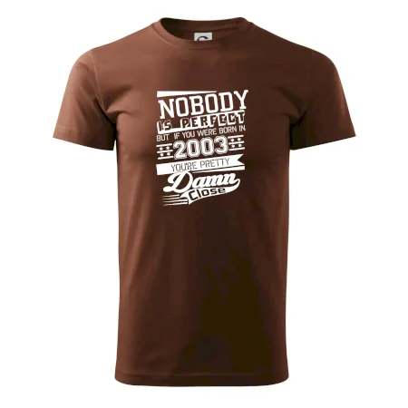 Nobody is perfect - 2003