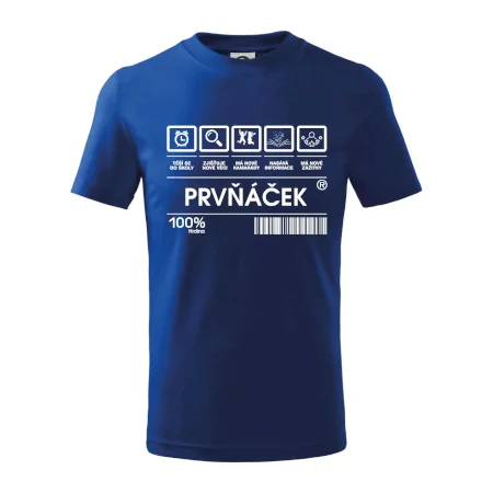 Čárový kód - prvňáček