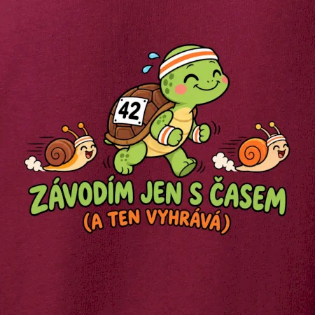 Běžecká želva závodím jen s časem