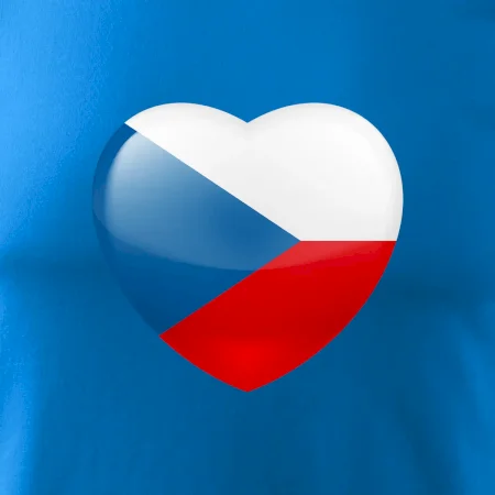 České srdce - vlajka