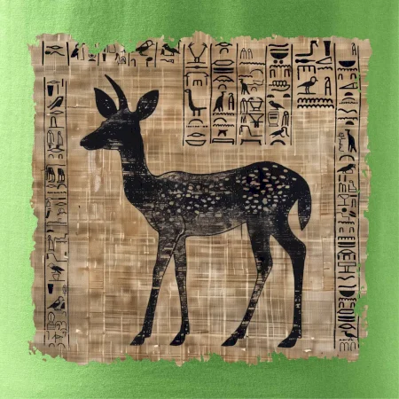 Egyptské hieroglyfy srnka