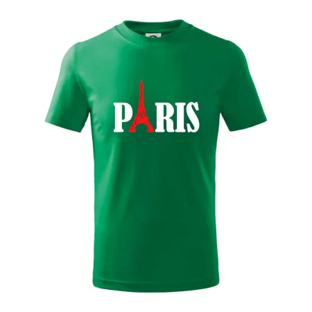 Paris nápis Eiffelova věž