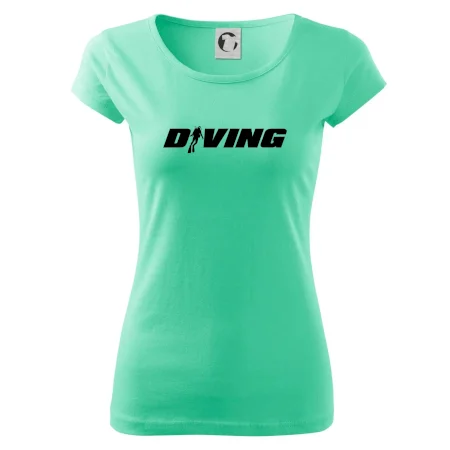 Diving nápis potápěč