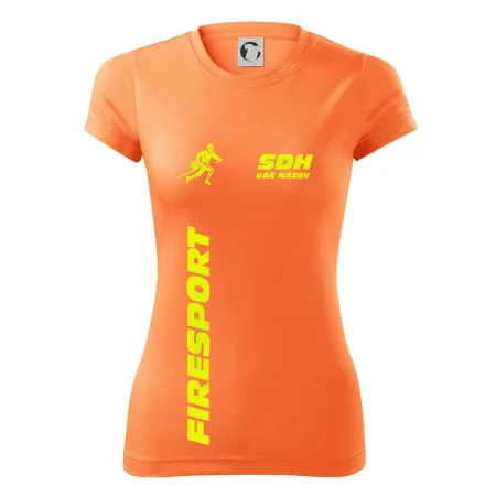 Hasičský sport SDH + váš název FLUO
