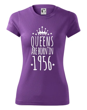 Queens are born in 1956
